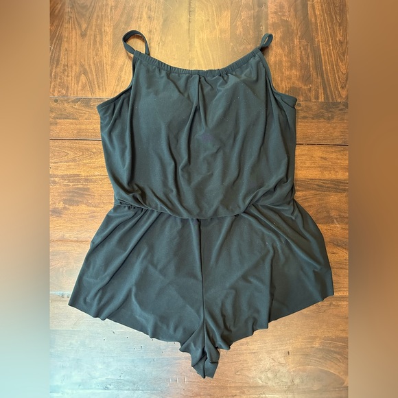 Aqua Green Swim Aqua Green Romper Swimsuit Xl Poshmark